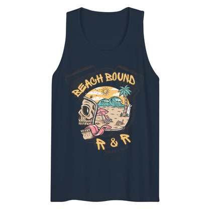 "Beach Bound" Freebooter Men’s Premium Tank Top