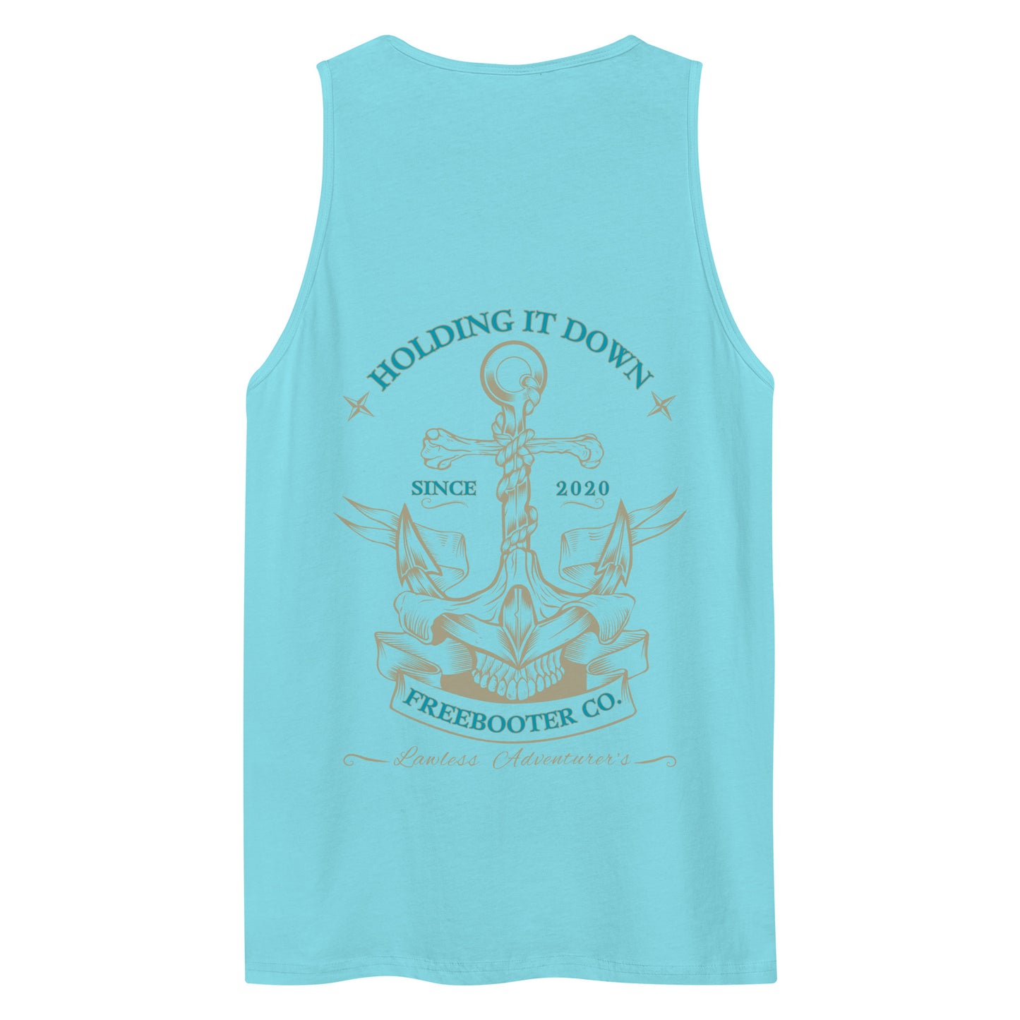 "Anchored" Freebooter Men’s Premium Tank Top