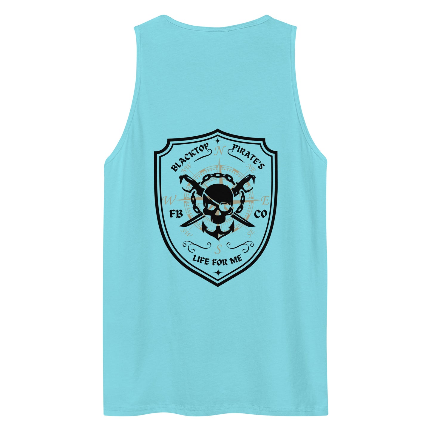 "Blacktop Pirate" Freebooter Men’s Premium Tank Top