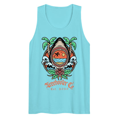 :Shark Bite" Freebooter Men’s Premium Tank Top