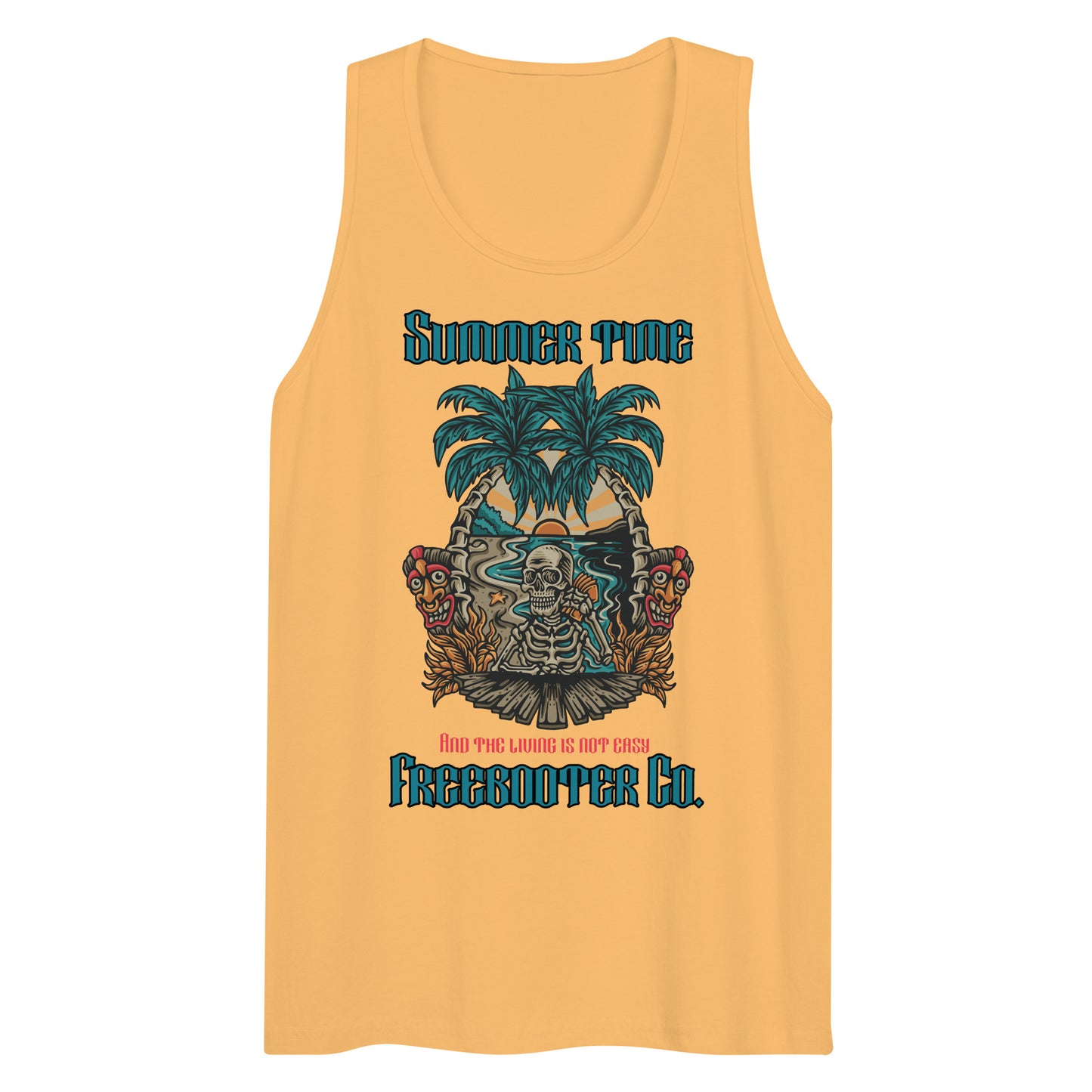 "SummerTime" Freebooter Men’s Premium Tank Top