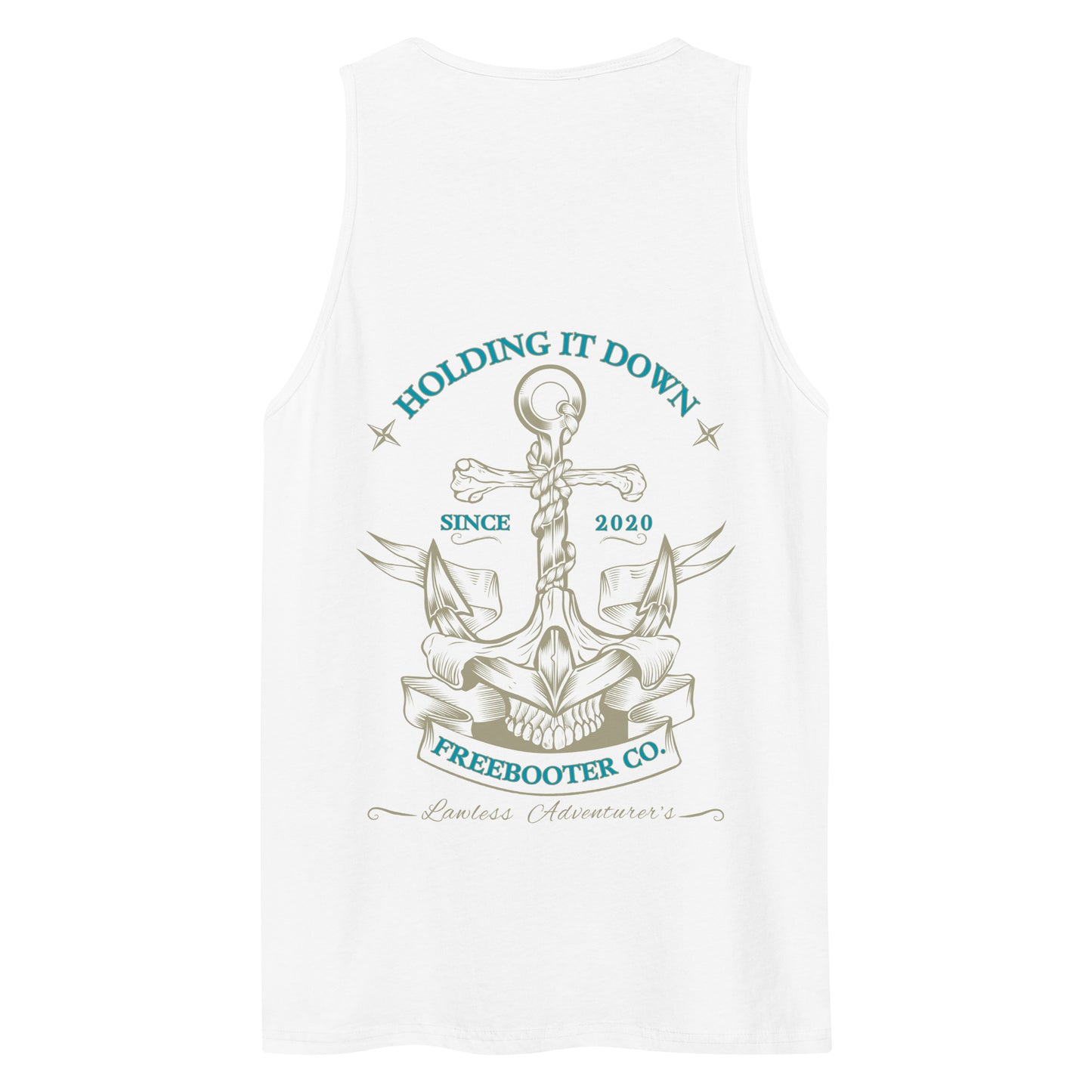 "Anchored" Freebooter Men’s Premium Tank Top