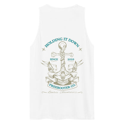 "Anchored" Freebooter Men’s Premium Tank Top