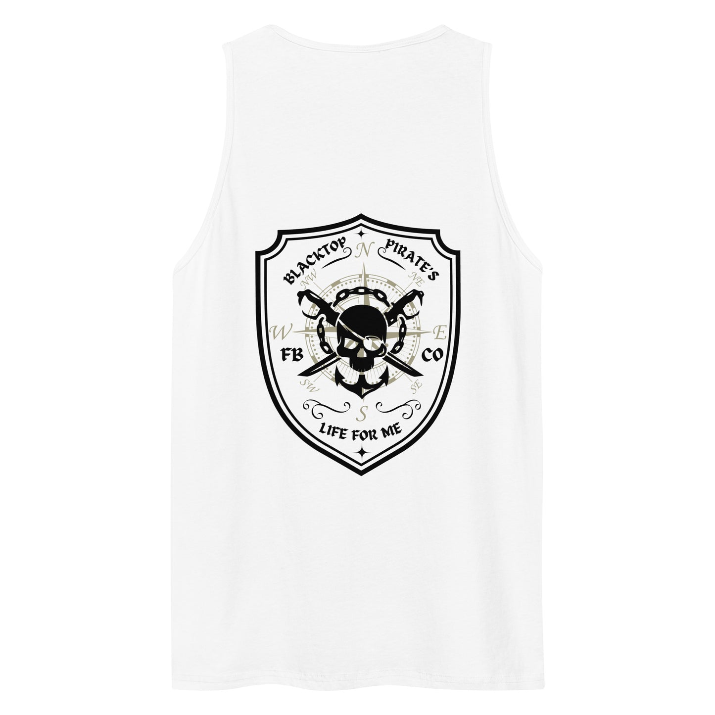 "Blacktop Pirate" Freebooter Men’s Premium Tank Top