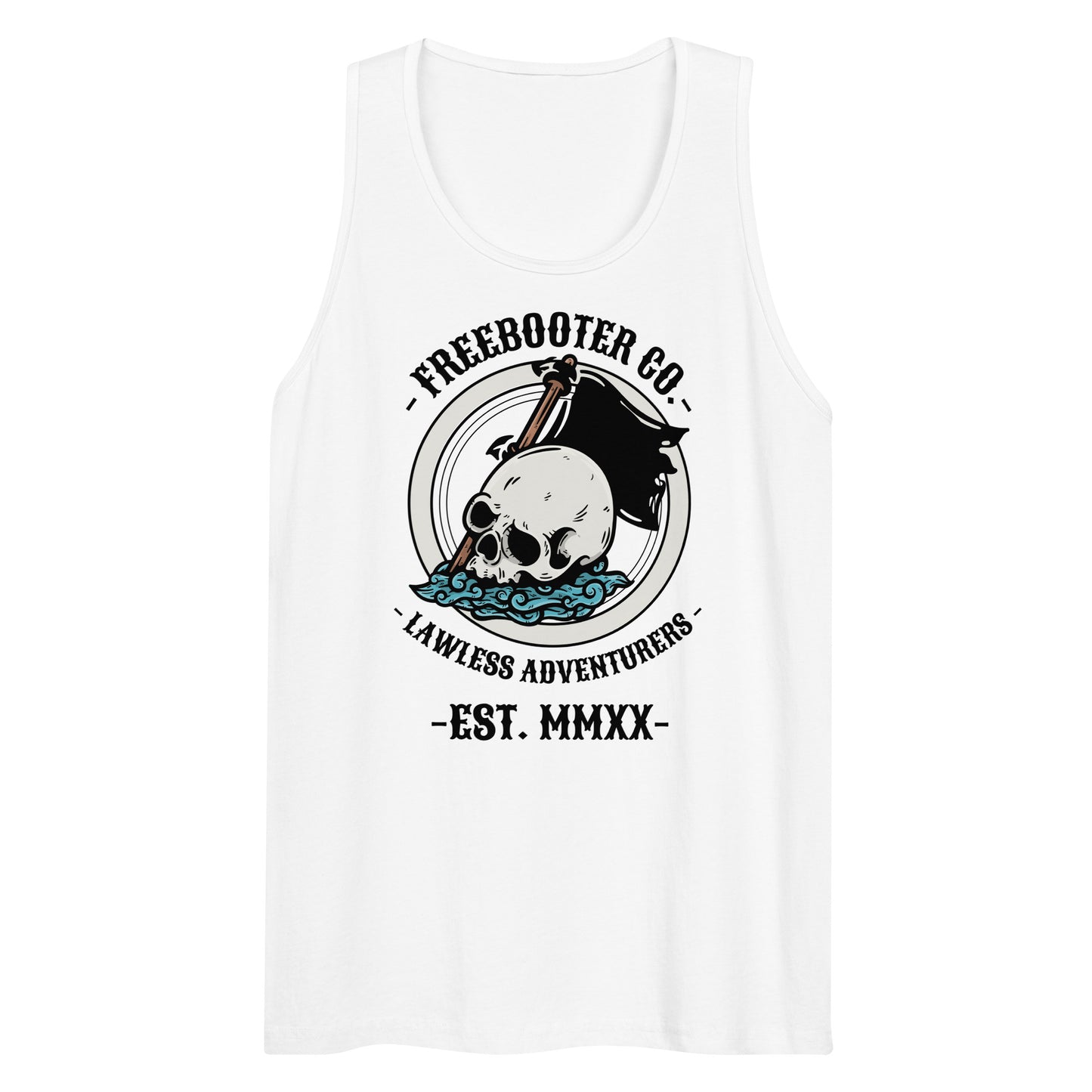 "Black Flag" Freebooter Men’s Premium Tank Top