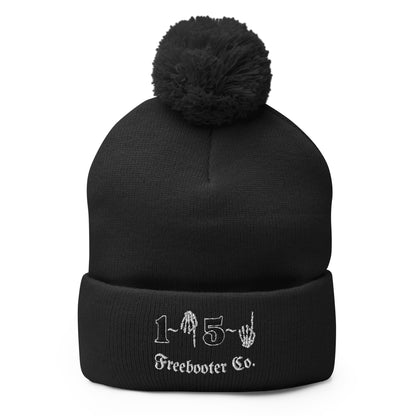 "1 Down-5 Up" Freebooter Pom-Pom Beanie