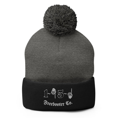 "1 Down-5 Up" Freebooter Pom-Pom Beanie