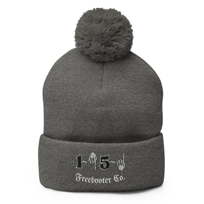 "1 Down-5 Up" Freebooter Pom-Pom Beanie