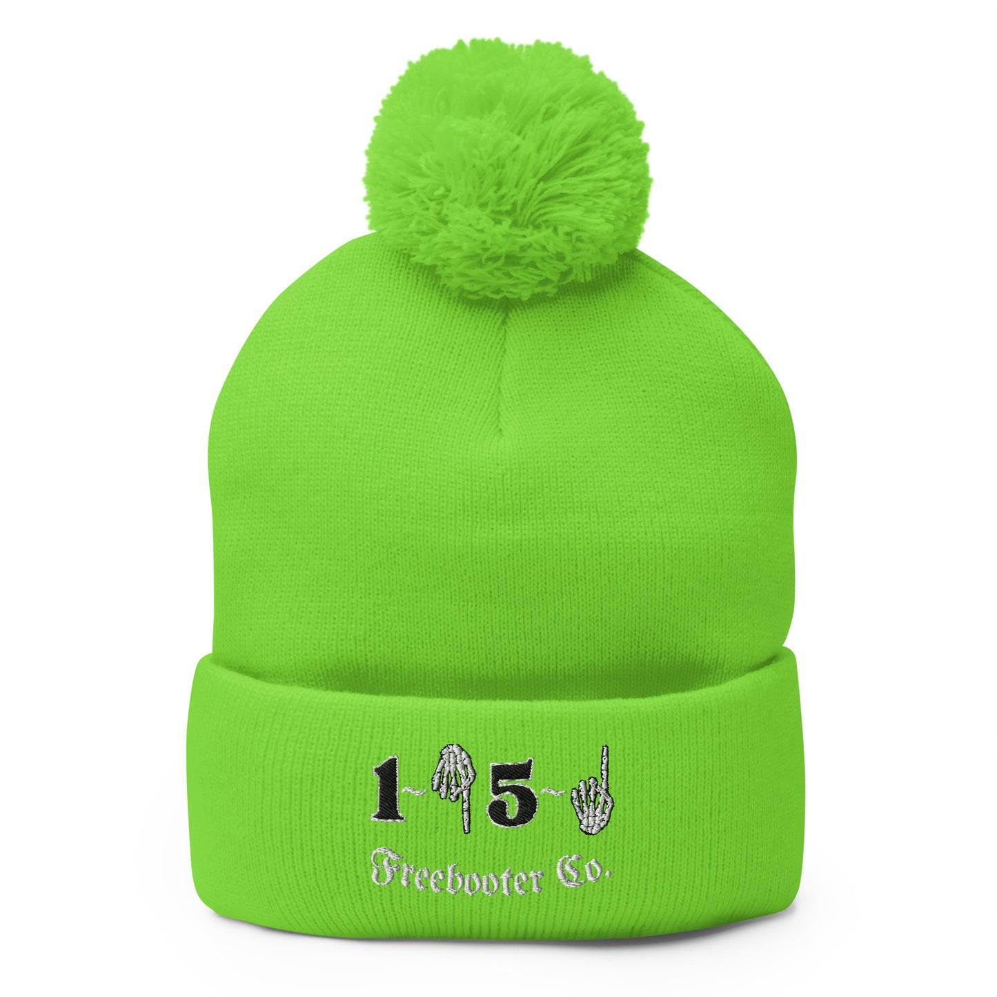 "1 Down-5 Up" Freebooter Pom-Pom Beanie