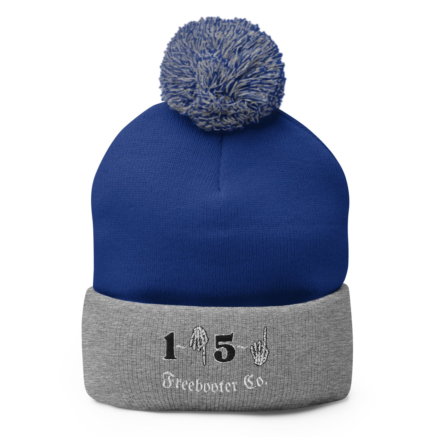 "1 Down-5 Up" Freebooter Pom-Pom Beanie