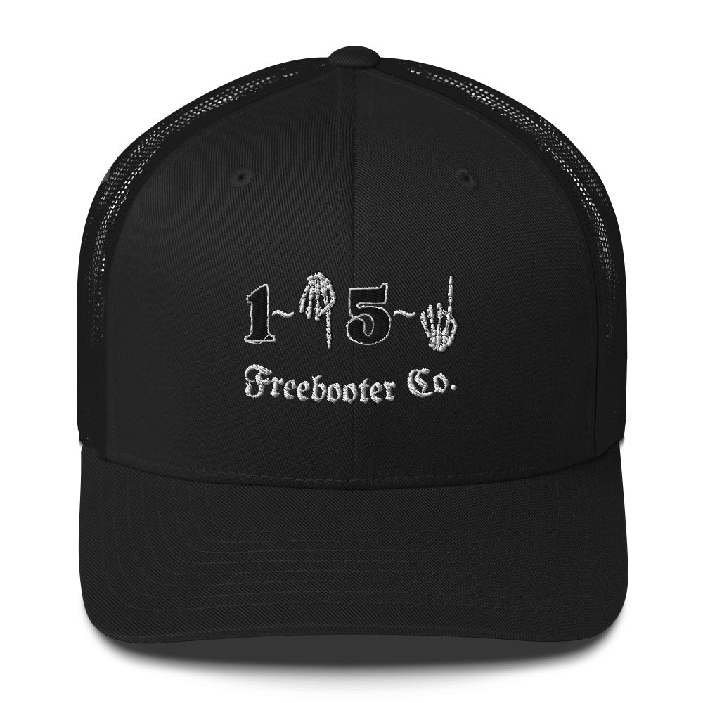 "1 Down-5 Up" Freebooter Trucker Cap