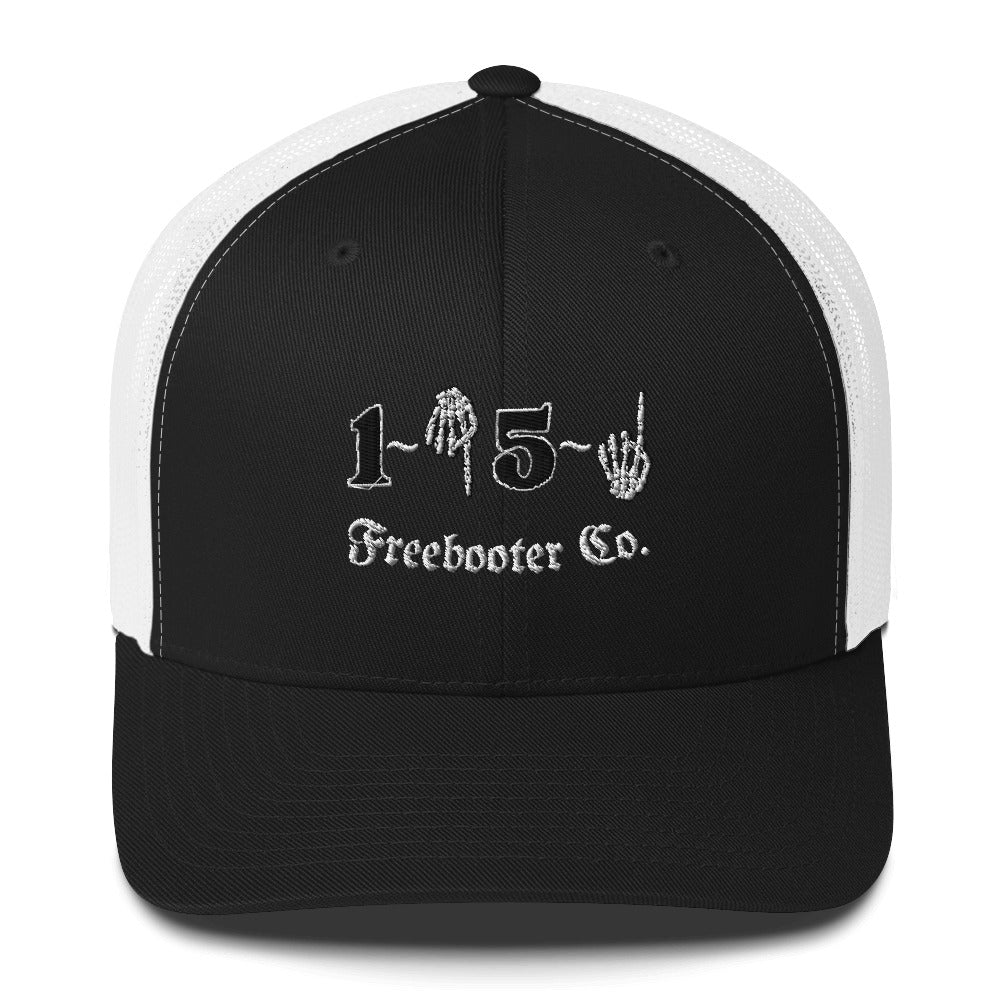 "1 Down-5 Up" Freebooter Trucker Cap