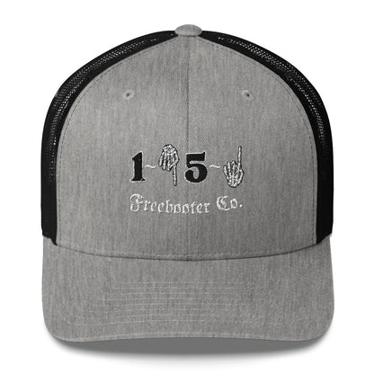 "1 Down-5 Up" Freebooter Trucker Cap