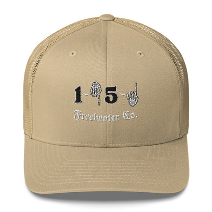 "1 Down-5 Up" Freebooter Trucker Cap