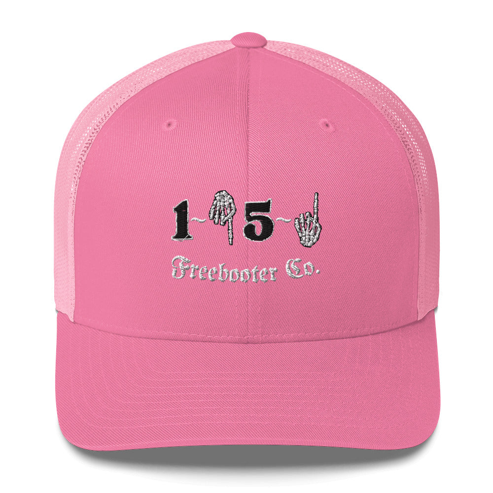 "1 Down-5 Up" Freebooter Trucker Cap