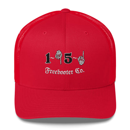 "1 Down-5 Up" Freebooter Trucker Cap