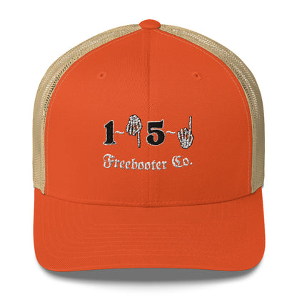 "1 Down-5 Up" Freebooter Trucker Cap