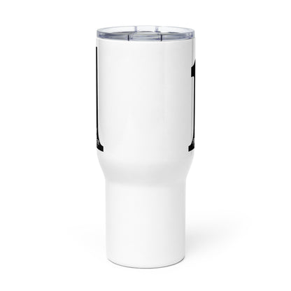 25oz Travel tumbler stainless steel and BPA-free plastic