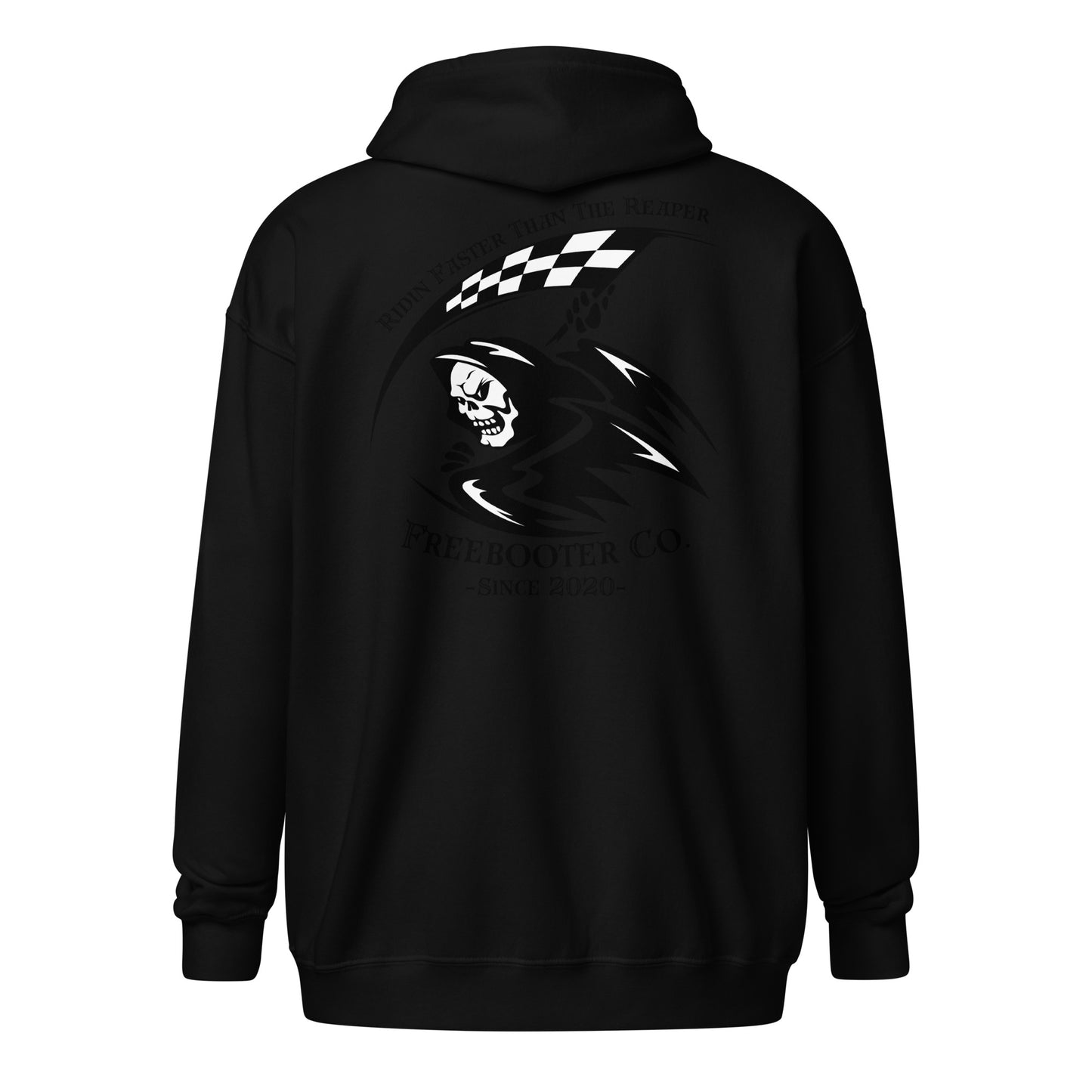 "Race The Reaper" Freebooter Zip Hoodie