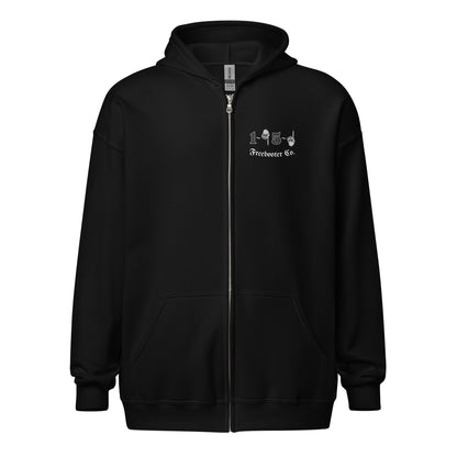 "1 Down 5 Up" Freebooter Zip Hoodie