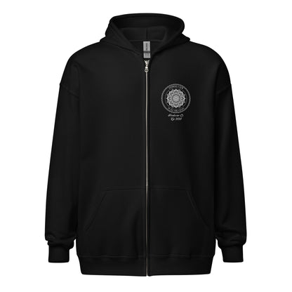 "Finding Calm In All The Chaos" Freebooter Women's Zip Hoodie