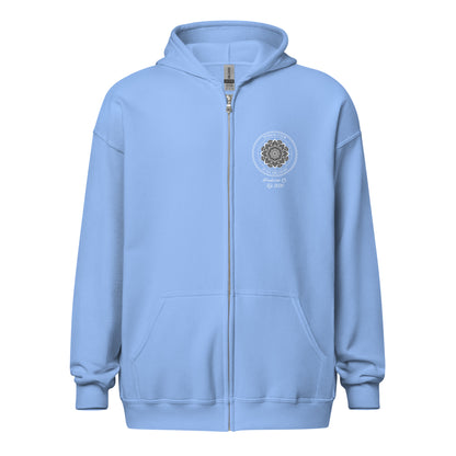 "Finding Calm In All The Chaos" Freebooter Women's Zip Hoodie