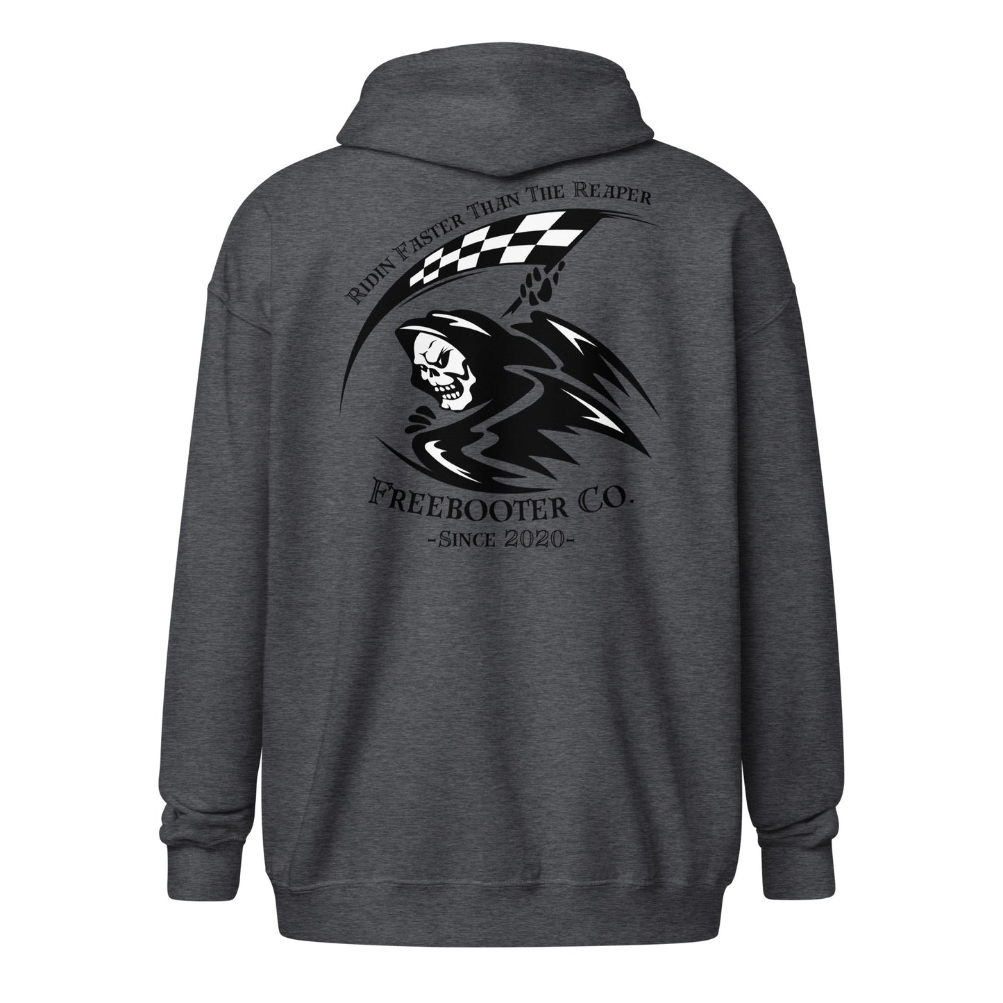 "Race The Reaper" Freebooter Zip Hoodie