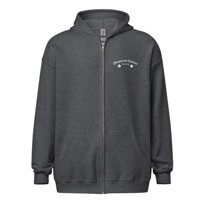 "In Full Throttle's We Trust" Freebooter Zip Hoodie