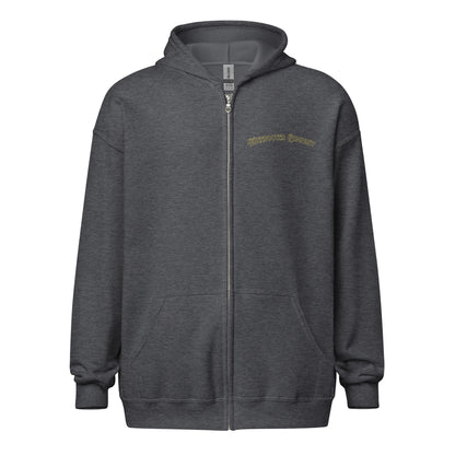 "Live Fast-Godspeed" Freebooter Zip Hoodie