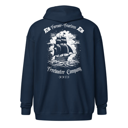 "Forever Fearless" Freebooter Zip Hoodie