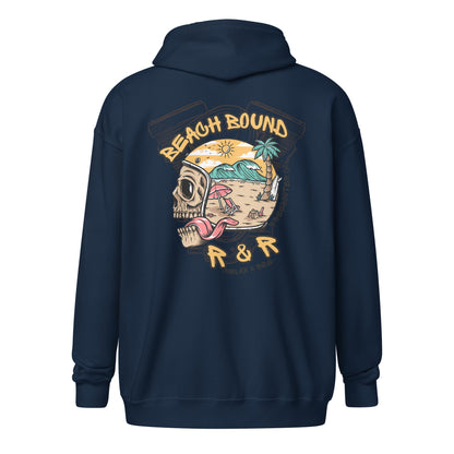 "Beach Bound" Freebooter Zip Hoodie