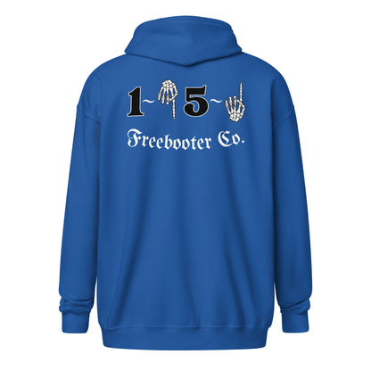 "1 Down 5 Up" Freebooter Zip Hoodie