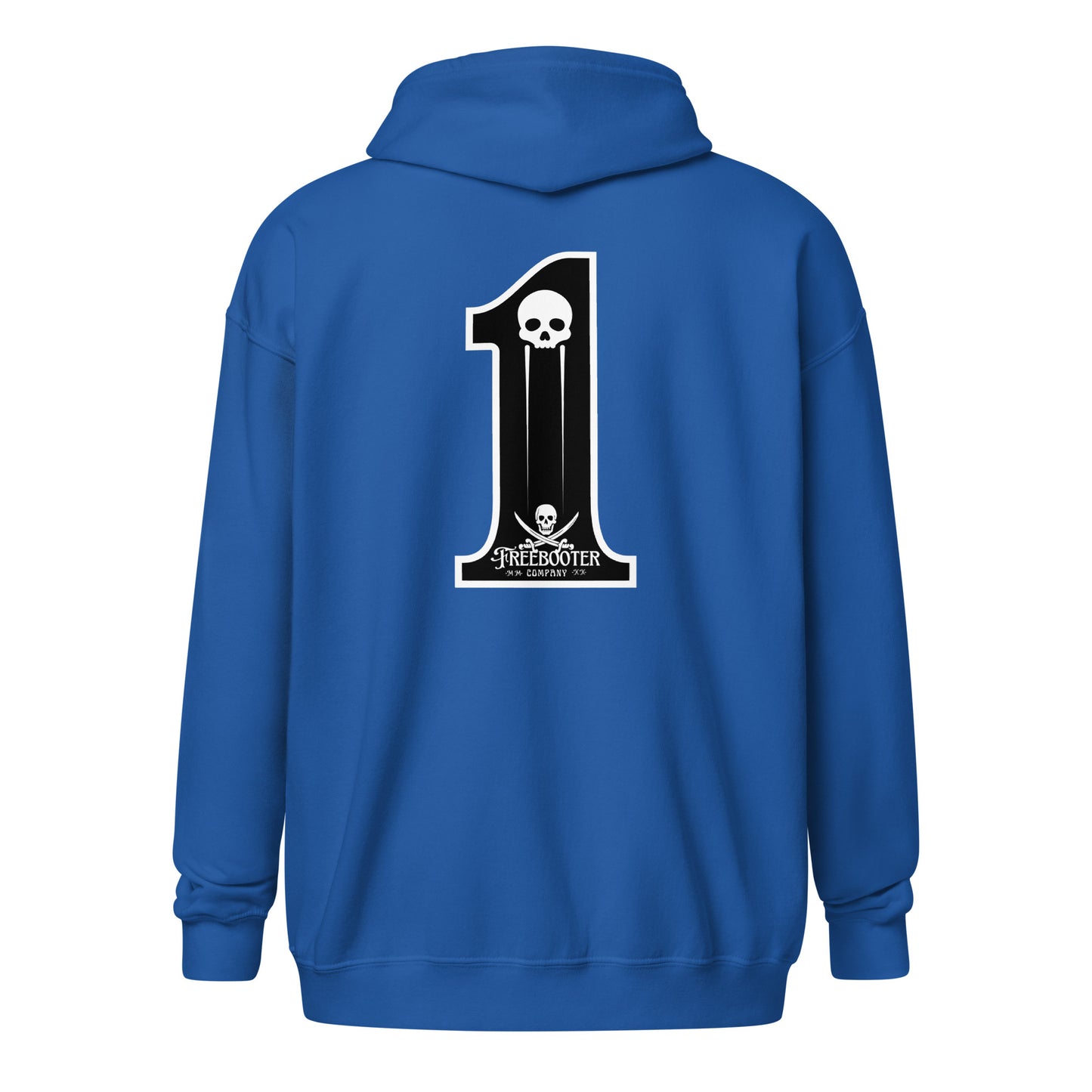 "#1 Freebooter Co." Zip Hoodie