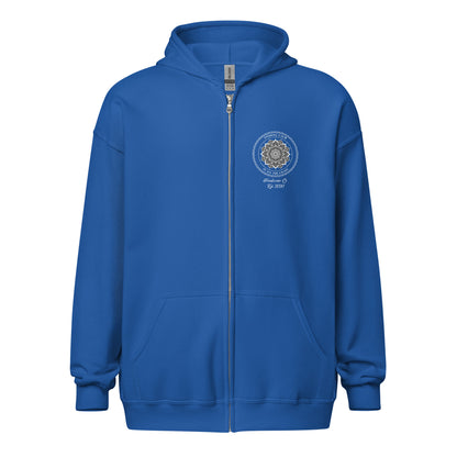 "Finding Calm In All The Chaos" Freebooter Women's Zip Hoodie