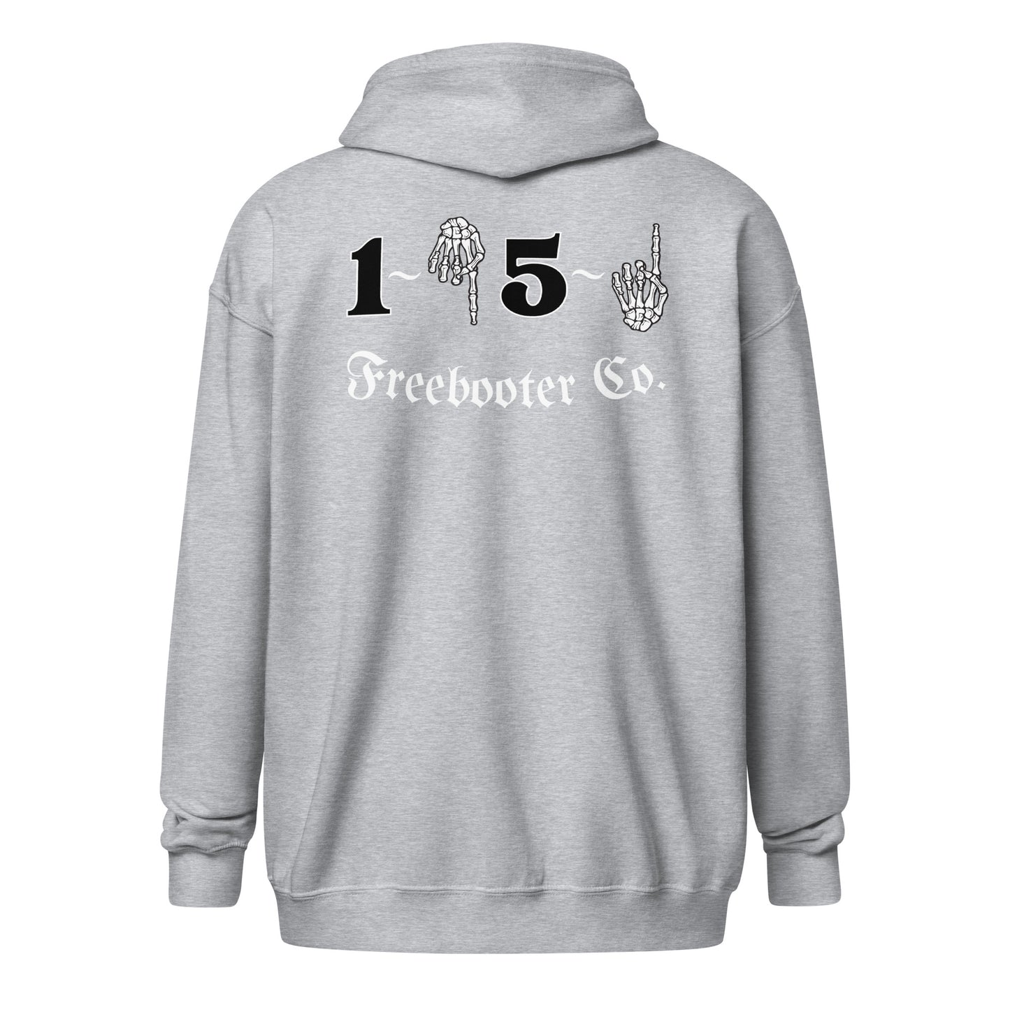 "1 Down 5 Up" Freebooter Zip Hoodie