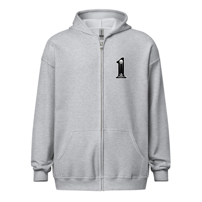 "#1 Freebooter Co." Zip Hoodie