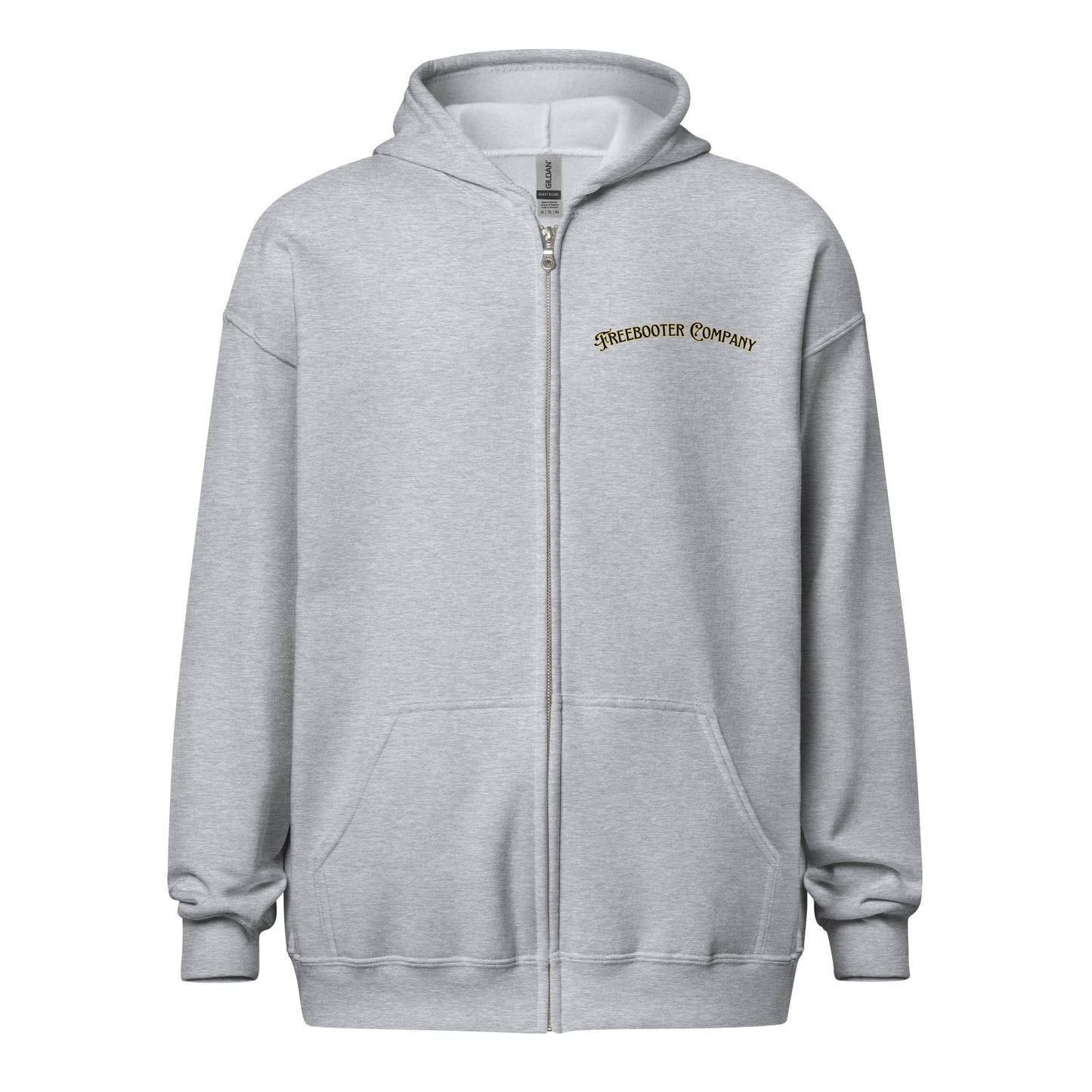 "Live Fast-Godspeed" Freebooter Zip Hoodie