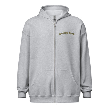 "Live Fast-Godspeed" Freebooter Zip Hoodie