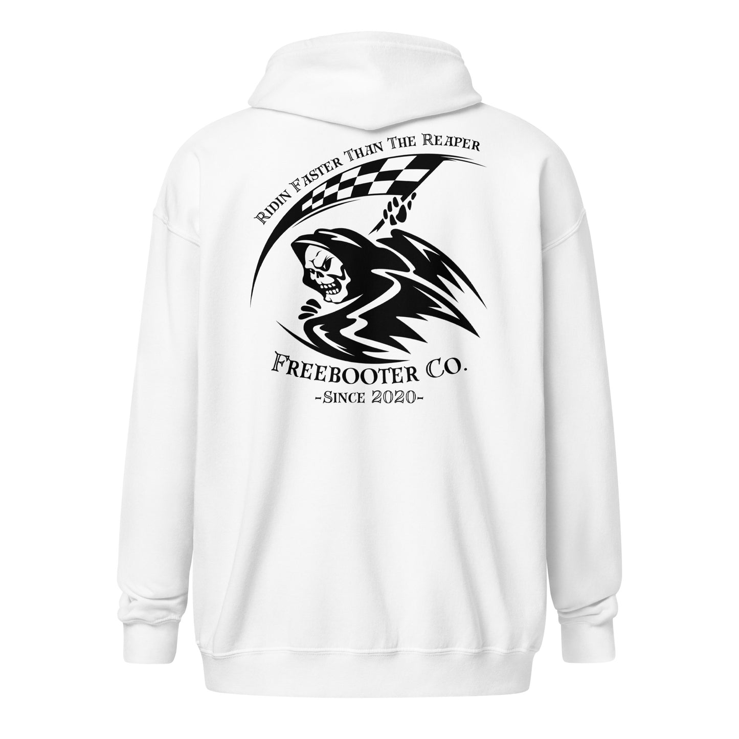 "Race The Reaper" Freebooter Zip Hoodie