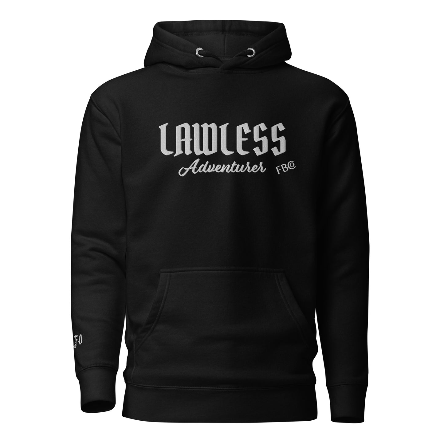 "Lawless Adventurer" Freebooter Premium Embroidered Hoodie