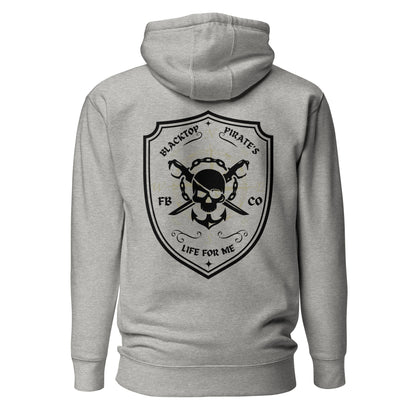 "BlackTop Pirate" Freebooter Premium Hoodie