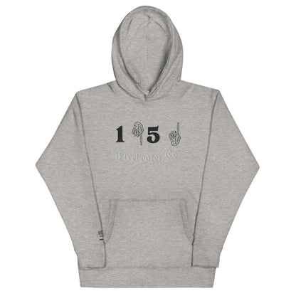 "1 Down-5 Up" Freebooter Premium Embroidered Unisex Hoodie