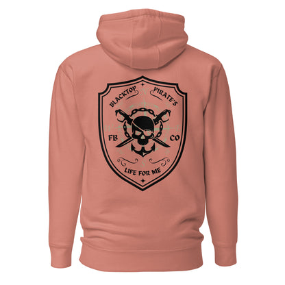 "BlackTop Pirate" Freebooter Premium Hoodie