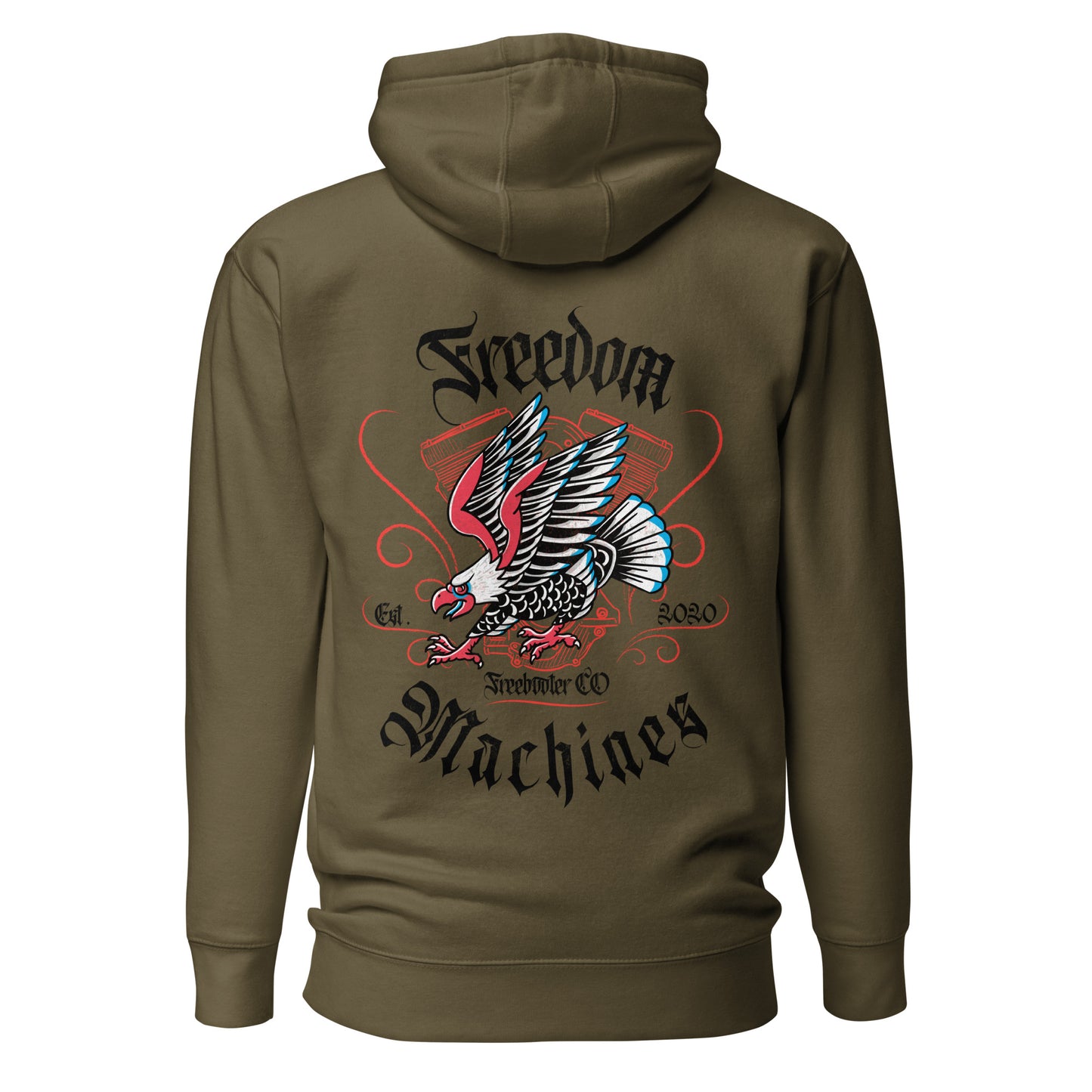 "Freedom Machines" Freebooter Premium Hoodie