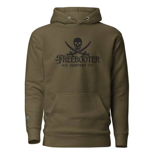 "OG Logo" Freebooter Premium Embroidered Unisex Hoodie