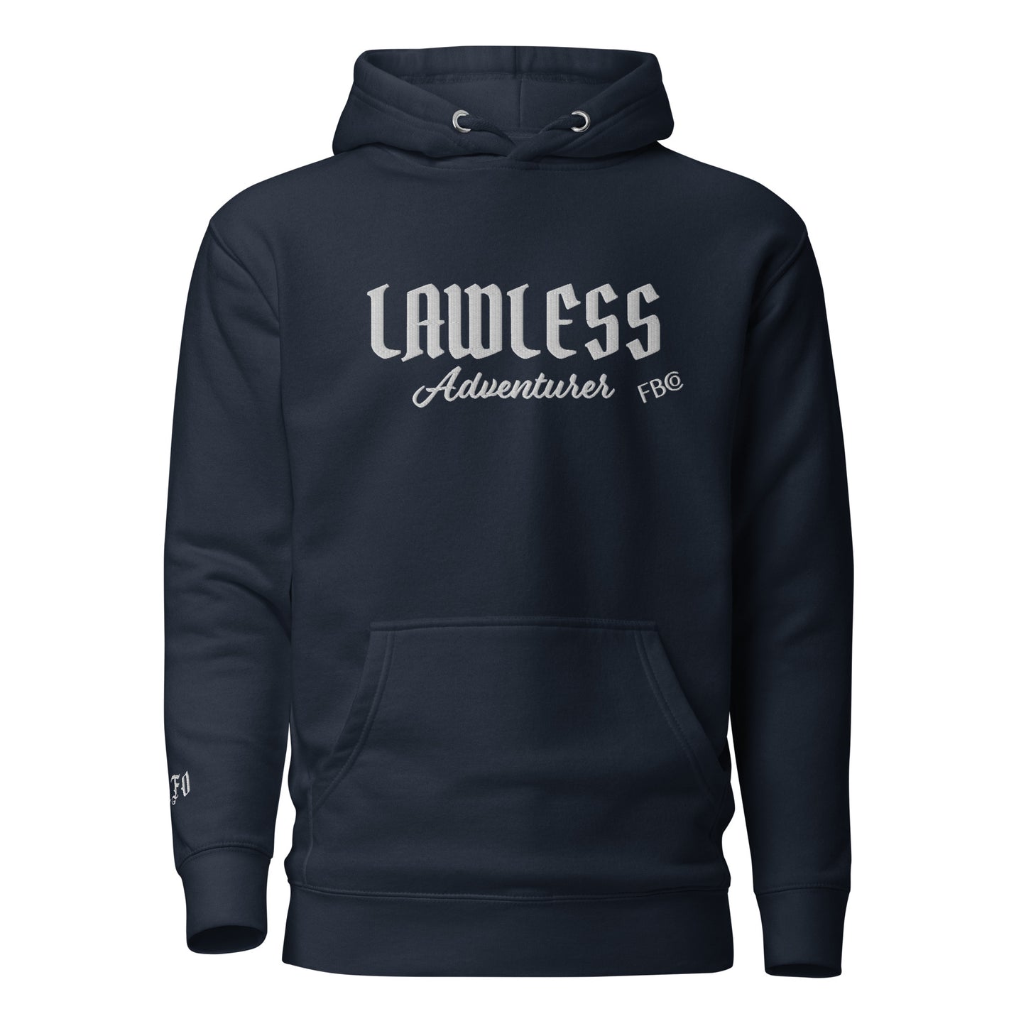 "Lawless Adventurer" Freebooter Premium Embroidered Hoodie