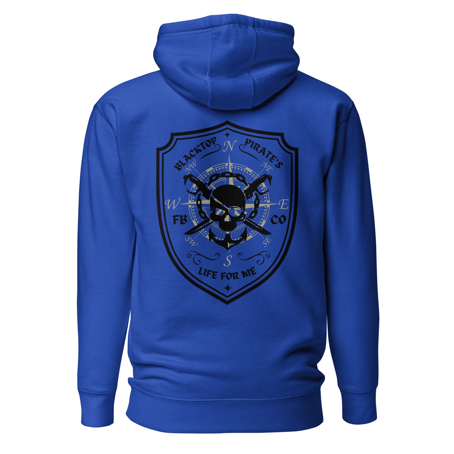 "BlackTop Pirate" Freebooter Premium Hoodie