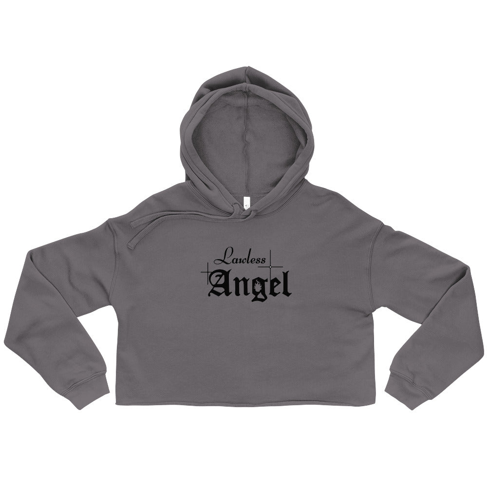 "Lawless Angel" Freebooter Women's Crop Hoodie