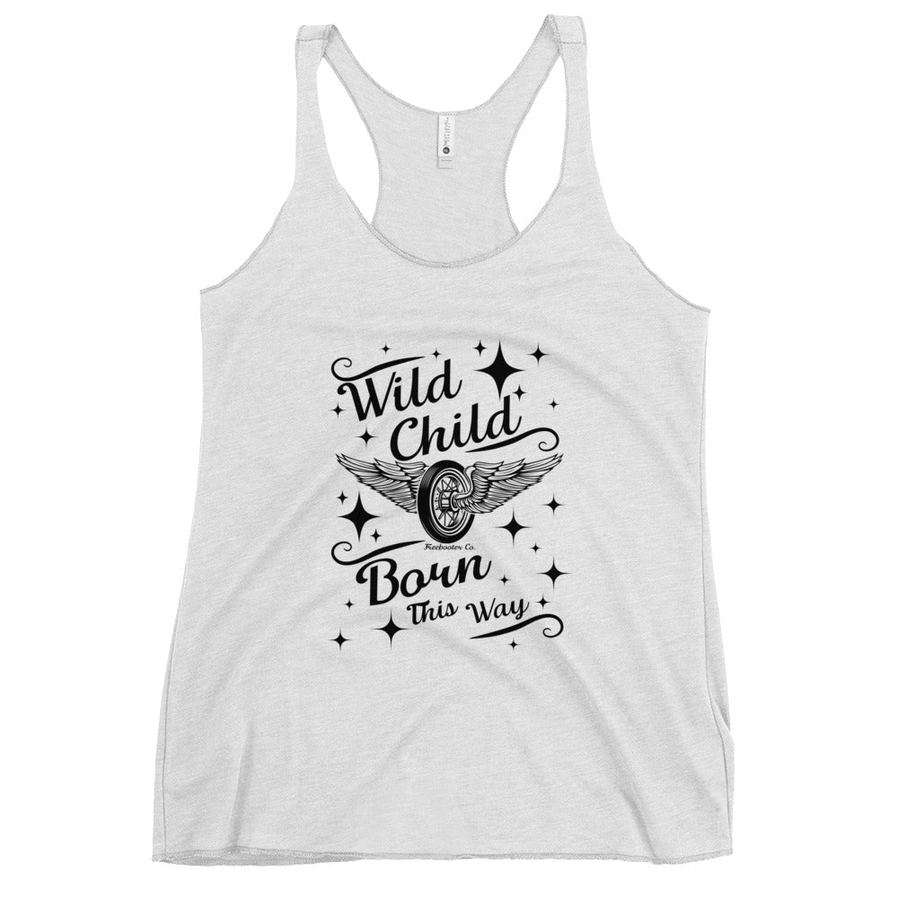 "Wild Child" Freebooter Women's Racerback Tank