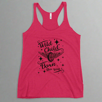 "Wild Child" Freebooter Women's Racerback Tank